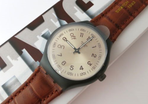 Swatch alarm watch sale